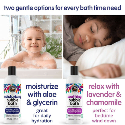 SoCozy Kids Apple & Citrus Moisturizing Bubble Bath & Body Wash, 20 fl oz