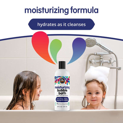 SoCozy Kids Apple & Citrus Moisturizing Bubble Bath & Body Wash, 20 fl oz