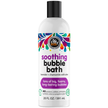 SoCozy Kids Apple & Citrus Moisturizing Bubble Bath & Body Wash, 20 fl oz