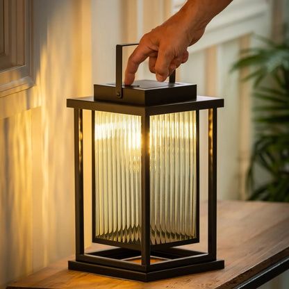 Solar LED Revere Lantern