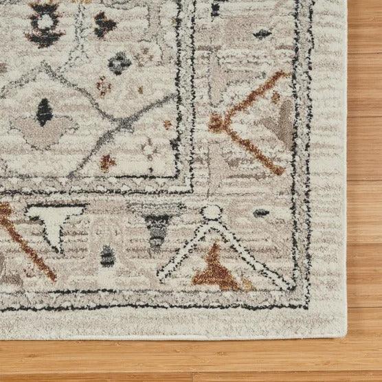 Solaris Runner Rug, Ayana Ivory, 2’2” x 6’