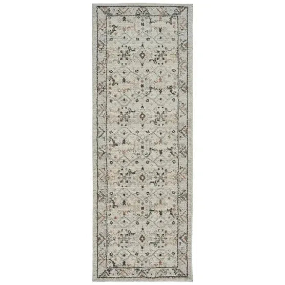 Solaris Runner Rug, Ayana Ivory, 2’2” x 6’