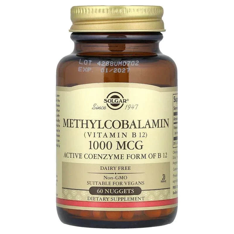 Solgar, Methylcobalamin (Vitamin B12), Nuggets