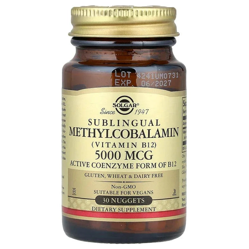 Solgar, Methylcobalamin (Vitamin B12), Nuggets