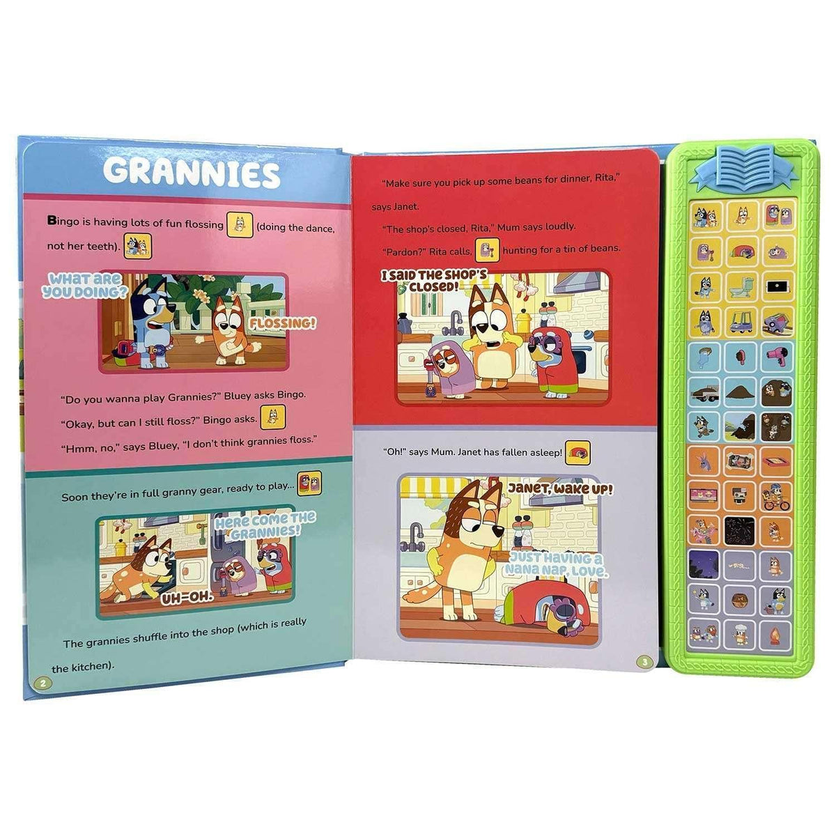 Soundy Stories with Bluey, Sound Book