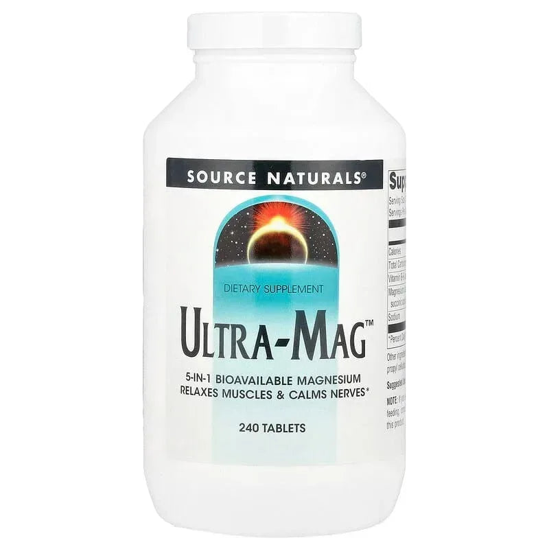 Source Naturals, Ultra-Mag™, 60 Tablets