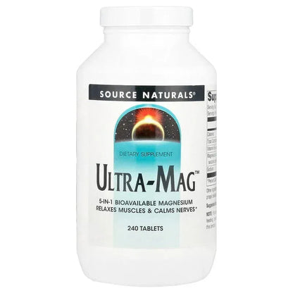 Source Naturals, Ultra-Mag™, 60 Tablets