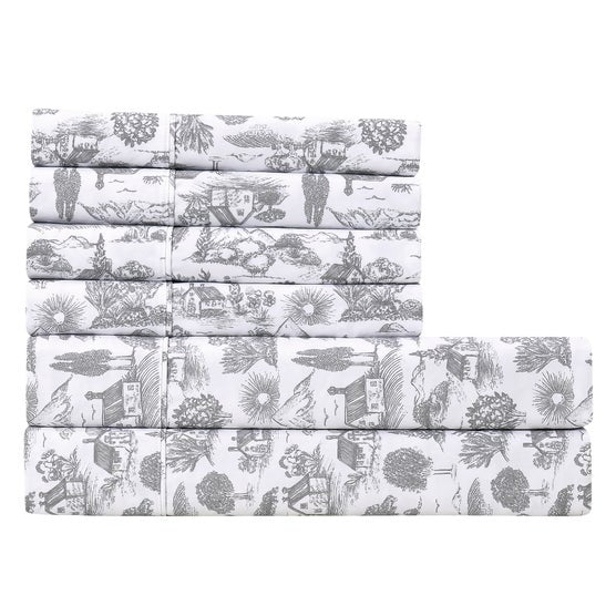 South Point Home Fashions Microfiber 6-piece Sheet Set
