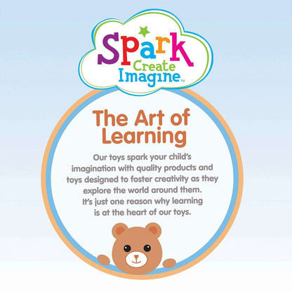 Spark Create Imagine Panda Plush, 10 in, for all Ages