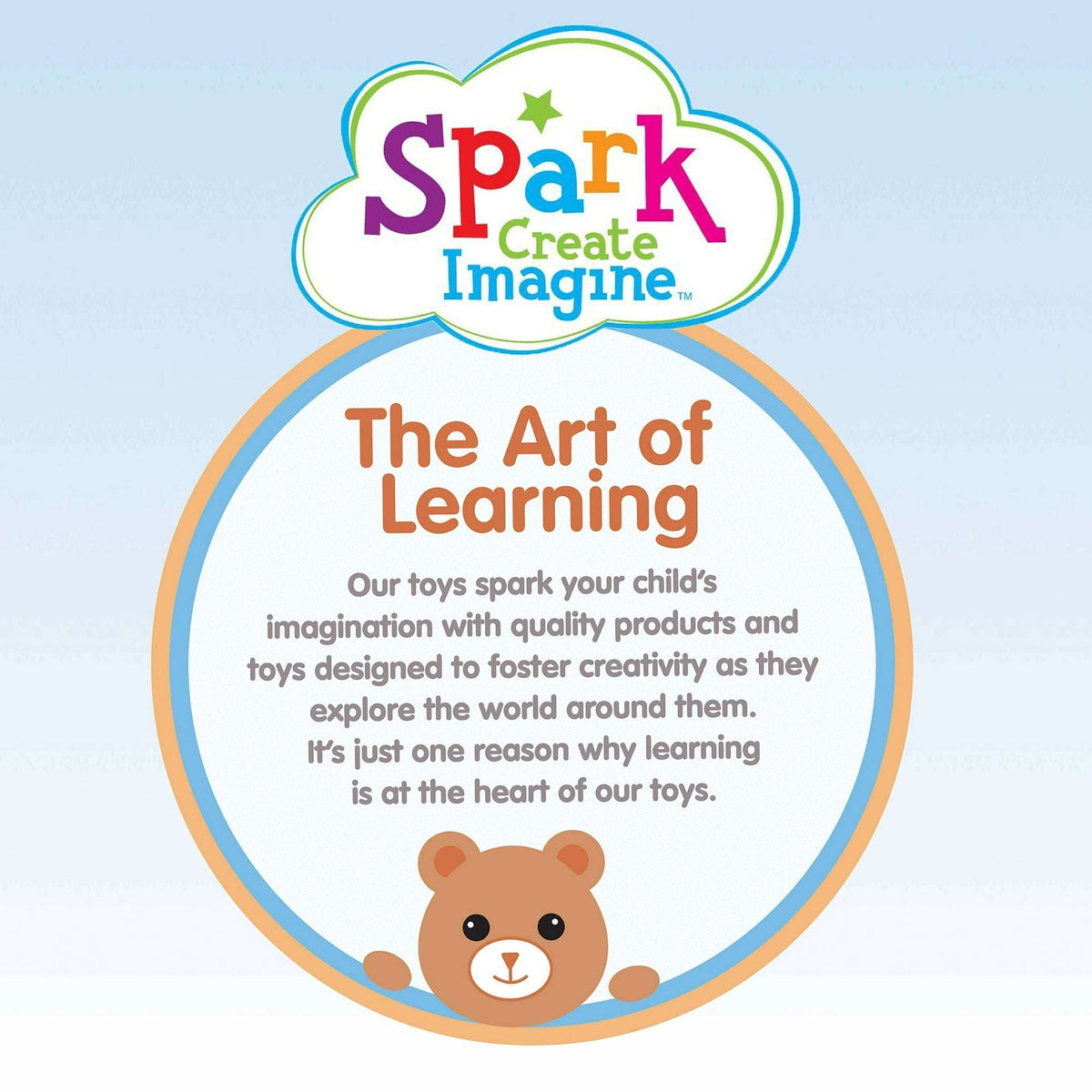 Spark Create Imagine Snuggle and Teethe Cow Plush, 10 in, 0 Months+