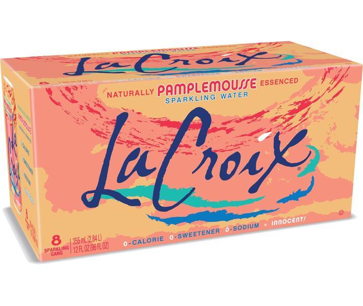 LaCroix Sparkling Water, PampleMousse, 12 oz, 8 ct