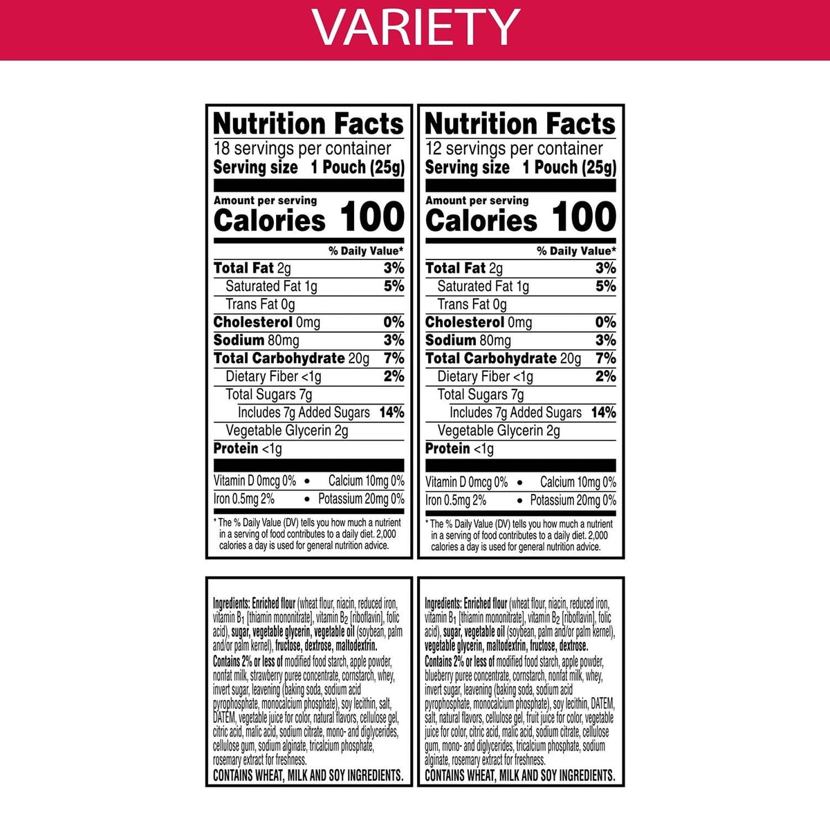 Special K Pastry Crisp Bars, Variety Pack, 60 ct.