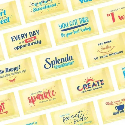 Splenda Zero Calorie Sweetener Packets, 1,000-count