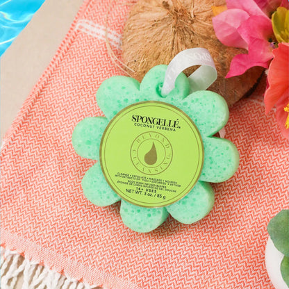 Spongelle Wild Flower Bath Sponge, 4-pack