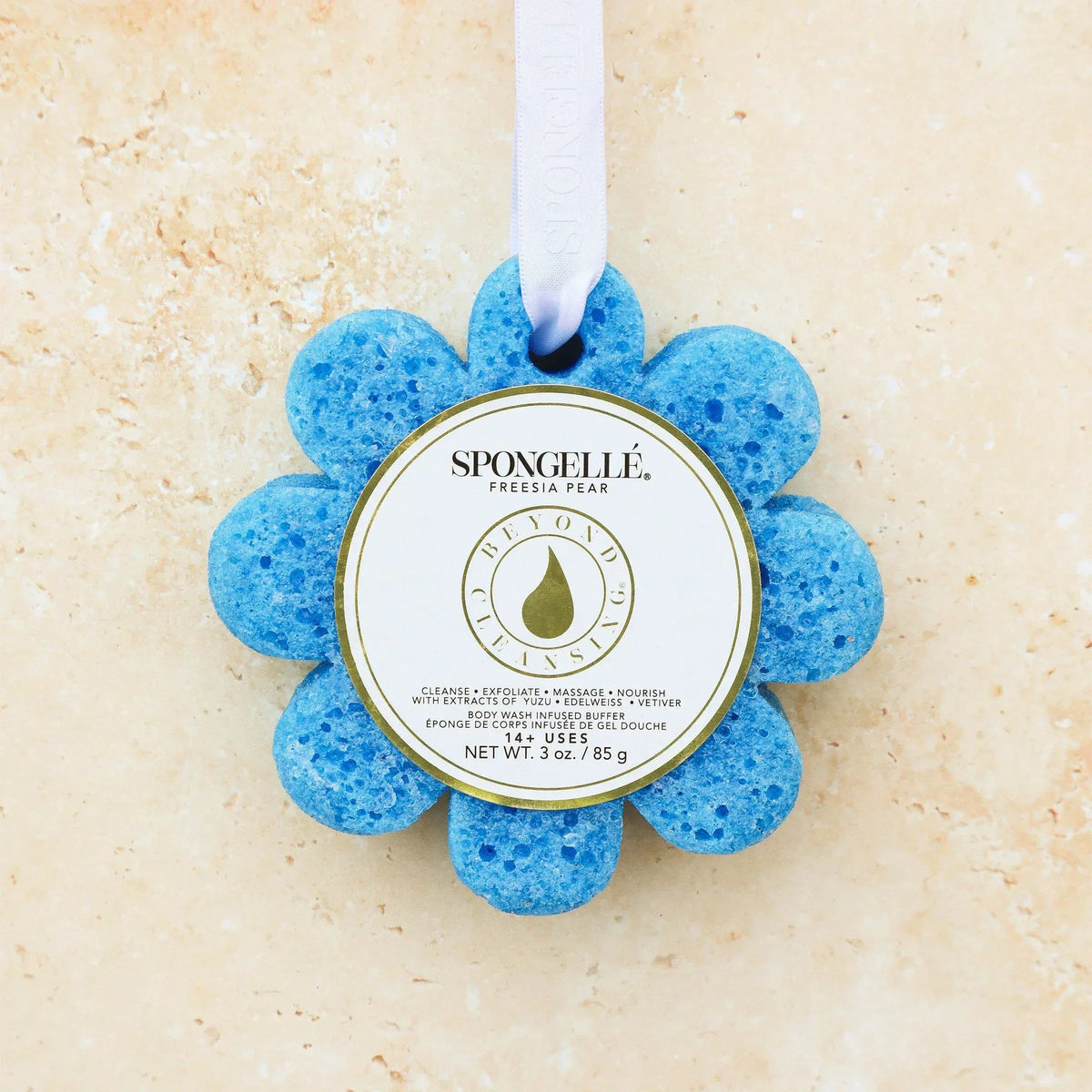 Spongelle Wild Flower Bath Sponge, 4-pack