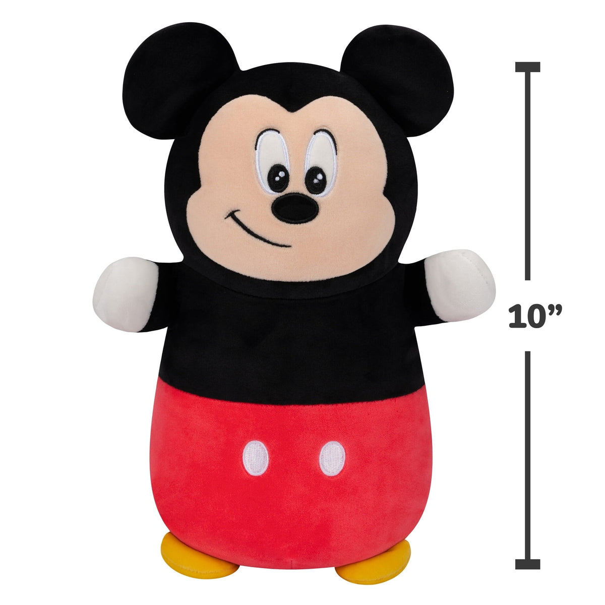 Squishmallows Disney Original 10 inch Mickey Mouse HugMees - Child's Ultra Soft Stuffed Plush Toy
