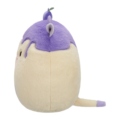 Squishmallows FuzzAMallow Official 12 inch Benito the Blueberry Cheesecake Cow - Child's Ultra Soft Plush Toy