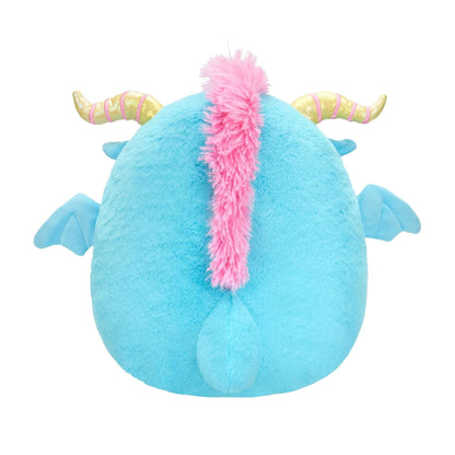 Squishmallows FuzzAMallow Official 12 inch Byron the Pastel Dragon - Child's Ultra Soft Plush Toy