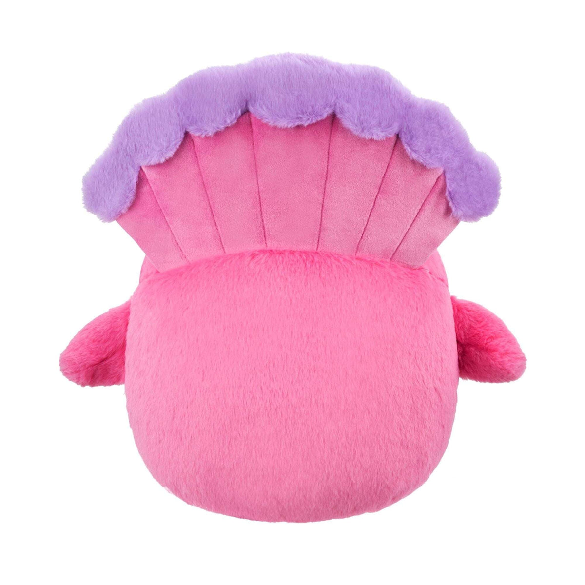 Squishmallows FuzzAMallow Official 12 inch Sweetpea the Pink and Purple Peacock - Child's Ultra Soft Plush Toy