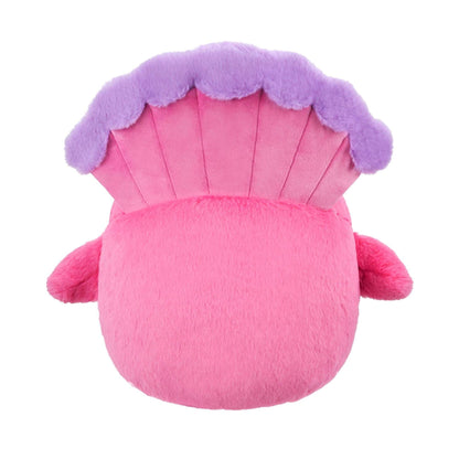 Squishmallows FuzzAMallow Official 12 inch Sweetpea the Pink and Purple Peacock - Child's Ultra Soft Plush Toy