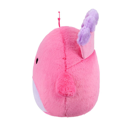 Squishmallows FuzzAMallow Official 12 inch Sweetpea the Pink and Purple Peacock - Child's Ultra Soft Plush Toy