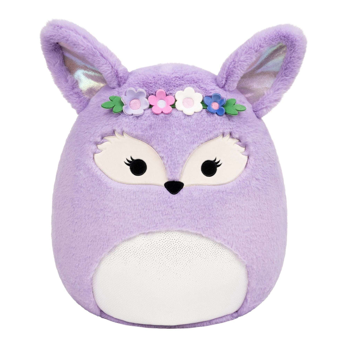 Squishmallows FuzzAMallow Official 16 inch Cadence the Lavender Fennec Fox - Child's Ultra Soft Plush Toy