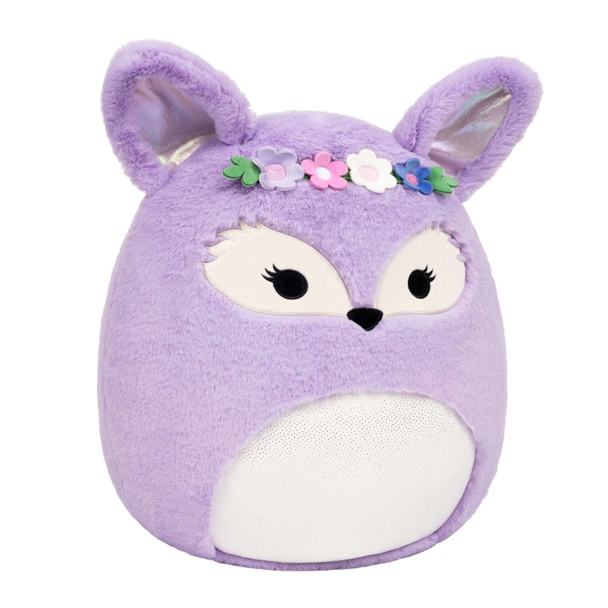 Squishmallows FuzzAMallow Official 16 inch Cadence the Lavender Fennec Fox - Child's Ultra Soft Plush Toy