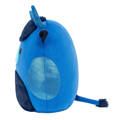 Squishmallows Official 10 inch Osgood the Dark Blue Highland Cow - Child's Ultra Soft Stuffed Plush Toy