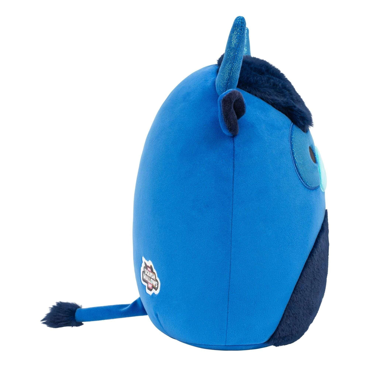 Squishmallows Official 10 inch Osgood the Dark Blue Highland Cow - Child's Ultra Soft Stuffed Plush Toy