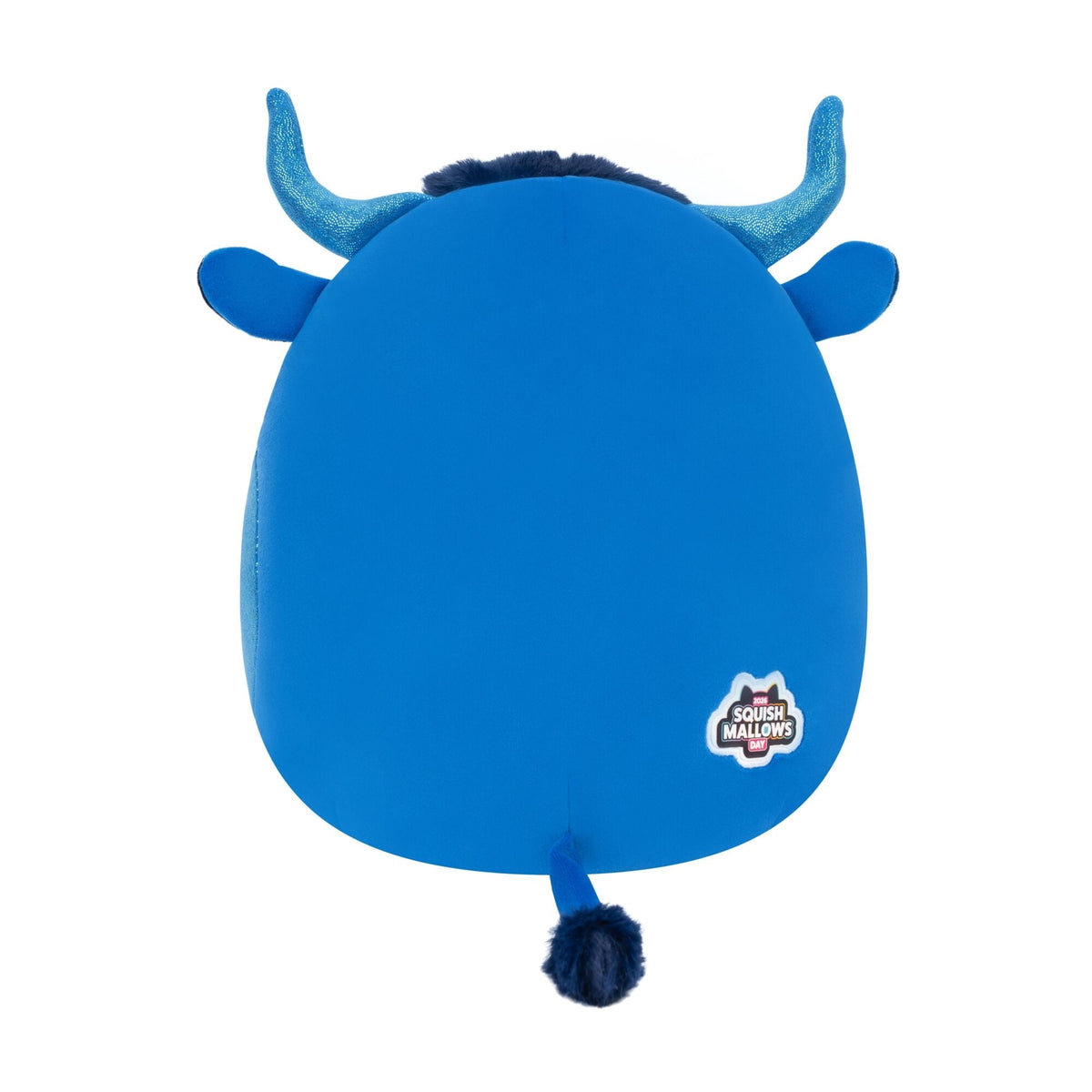 Squishmallows Official 10 inch Osgood the Dark Blue Highland Cow - Child's Ultra Soft Stuffed Plush Toy
