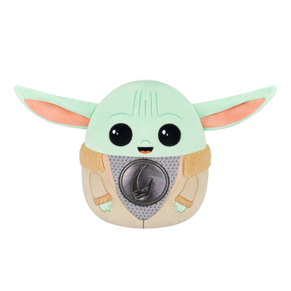 Squishmallows Official Plush 10 inch Star Wars Grogu in Beskar Armor - Childs Ultra Soft Stuffed Animal Toy