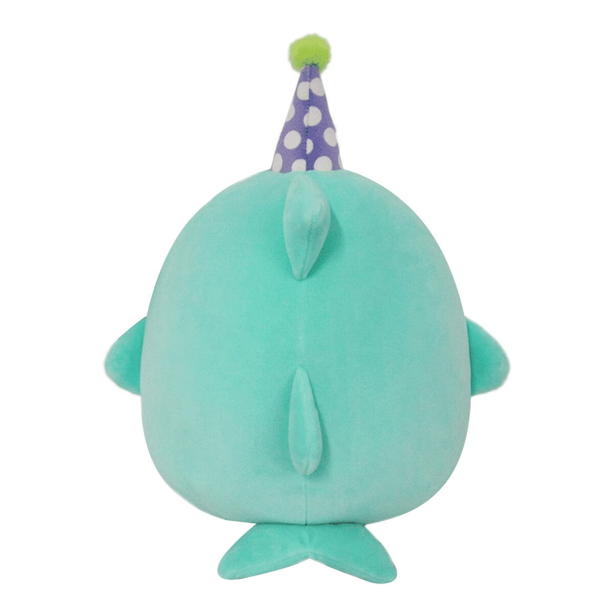 Squishmallows Original 10 inch Sharon the Teal Shark With Party Hat Confetti Belly - Child's Ultra Soft Plush Toy