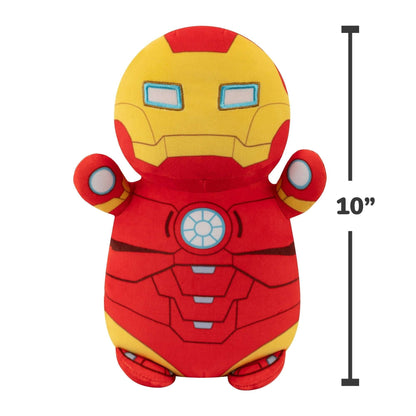 Squishmallows Original MARVEL Spidey and His Amazing Friends 10 inch Iron Man HugMees - Child's Ultra Soft Plush Toy
