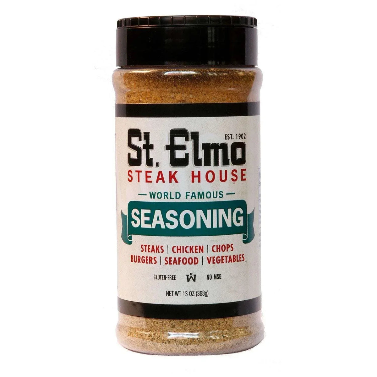 St. Elmo Steak House Seasoning, 13 oz.