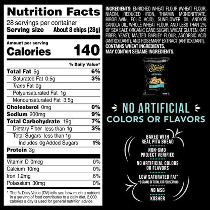 Stacy's Pita Chips Simply Naked, 28 oz.