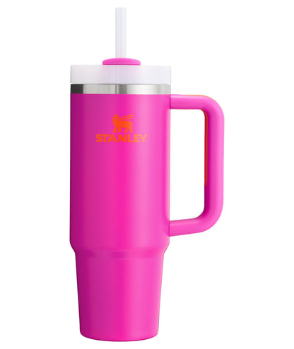 Stanley Quencher Flowstate 30oz Hammertone Clay Stainless Steel Tumbler