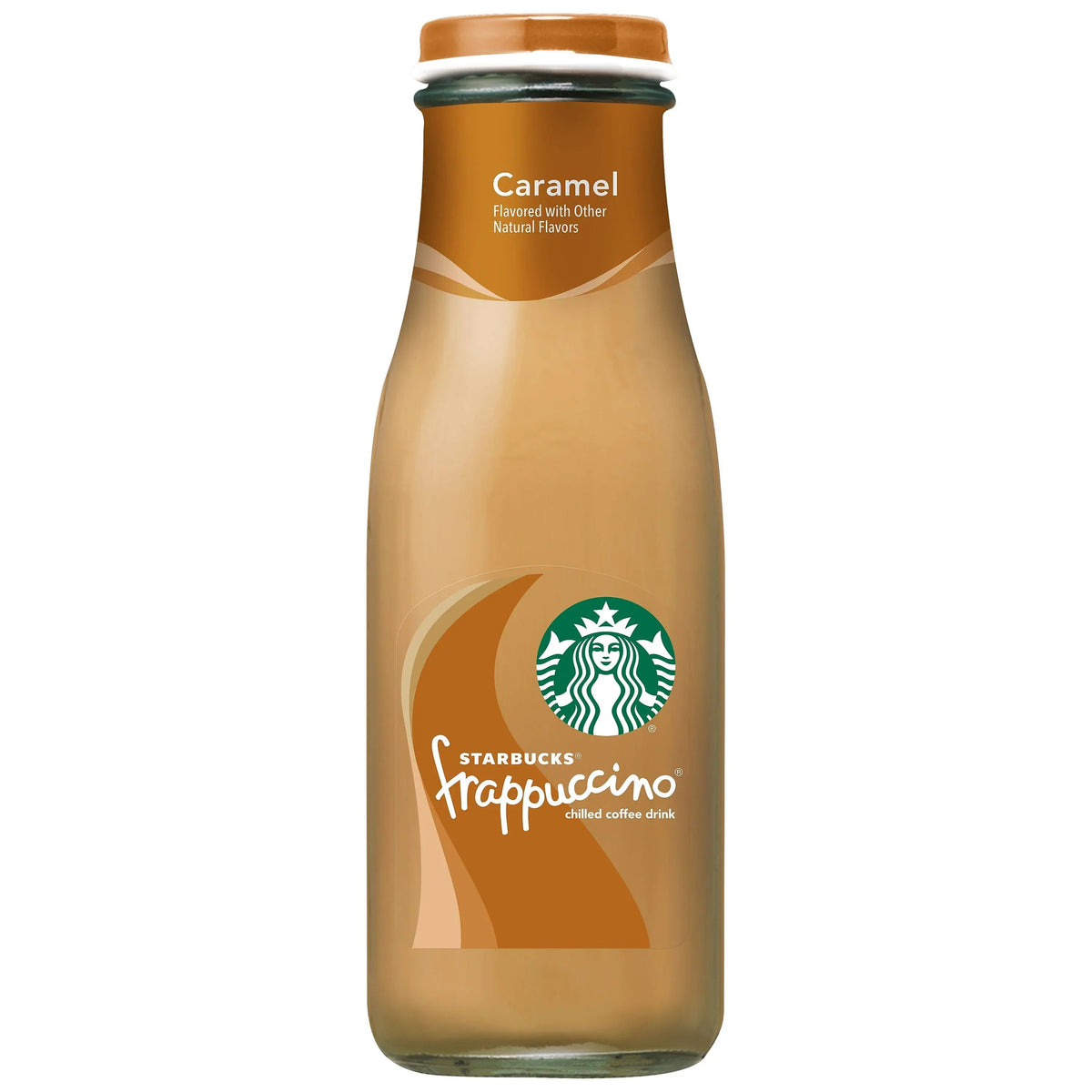 Starbucks Frappuccino Caramel. flavored Chilled Coffee Drink 13.7 fl oz.