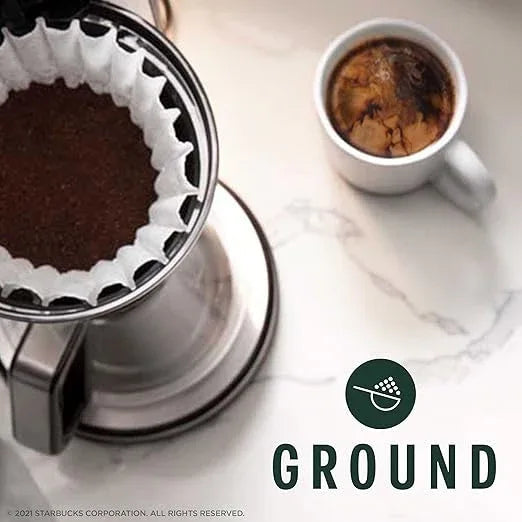 Starbucks Ground Coffee, Dark Roast Hot or Iced Coffee, Italian Roast
