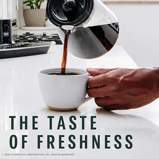 Starbucks Ground Coffee, Dark Roast Hot or Iced Coffee, Italian Roast