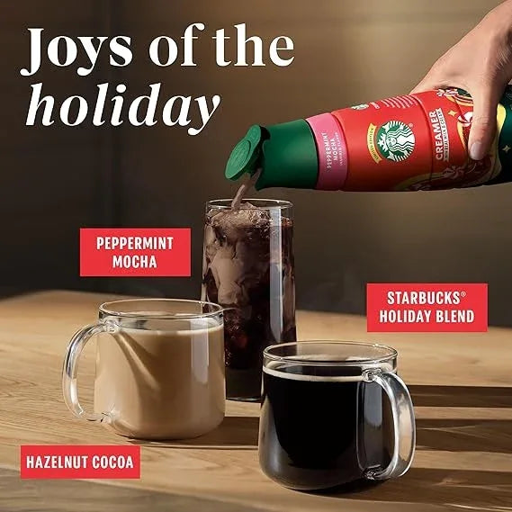Starbucks K-Cup Coffee Pods, Medium Roast Coffee for Keurig Brewers, Holiday Blend, 100% Arabica, Limited Holiday Edition