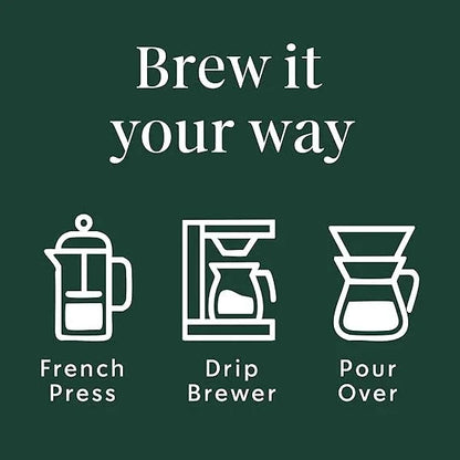 Starbucks Whole Coffee Beans, Medium Roast Hot or Iced Coffee, Pike Place Roast