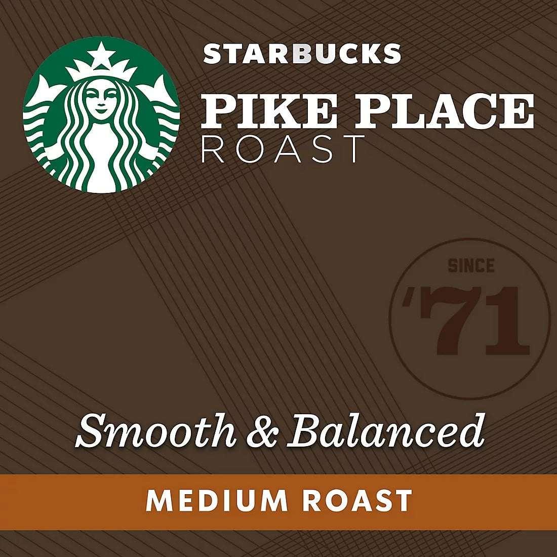 Starbucks by Nespresso Original Line Coffee Capsules Variety Pack Pods, 60 ct.