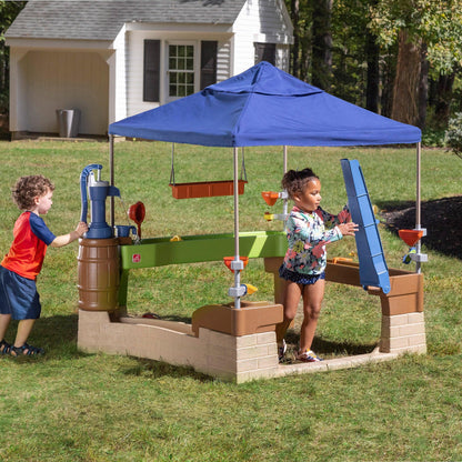 Step2 Pump & Splash Shady Oasis Water Activity Center