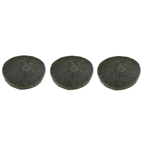 Stone Composite Stepping Stones, 3-pack
