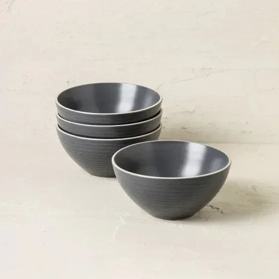 Stone + Lain Lauren 12-piece Stoneware Dinnerware Set