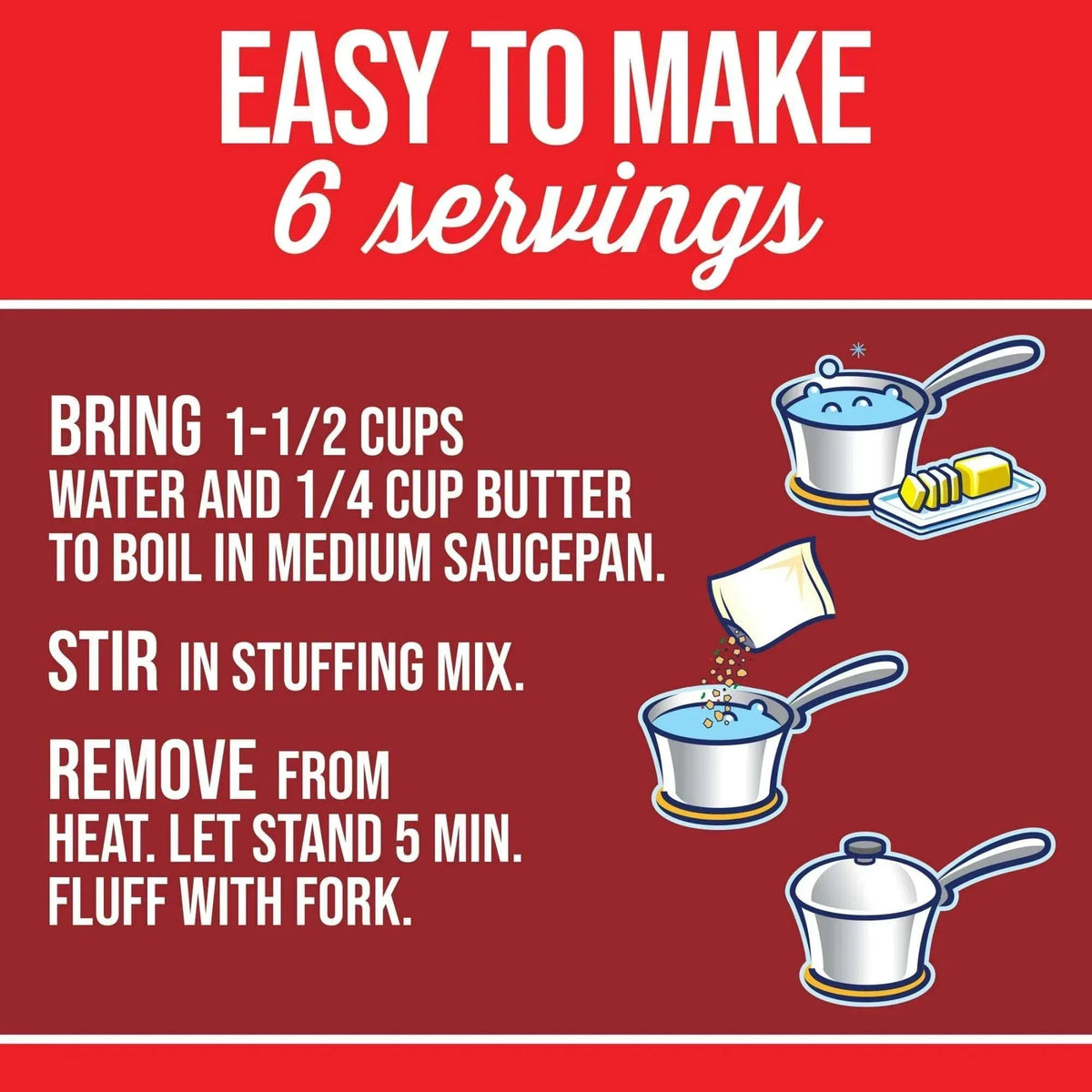 Stove Top Stuffing Mix for Chicken, 6 oz Box