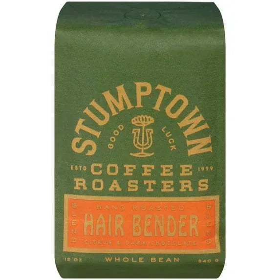 Stumptown Coffee Organic Holler Mountain Premium Medium Roast Whole Bean Coffee, Arabica, 12 oz