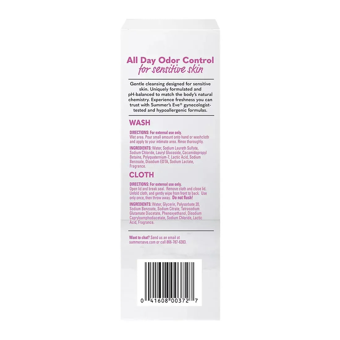 Summer's Eve Simply Sensitive Gentle Value Pack
