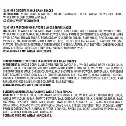 SunChips Whole Grain, Variety, 1.5 oz, 30-count