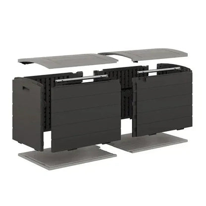 Suncast 120 Gallon Split Lid Extra Large Deck Box